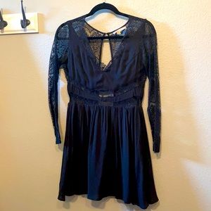 Short, black lace Keepsake dress